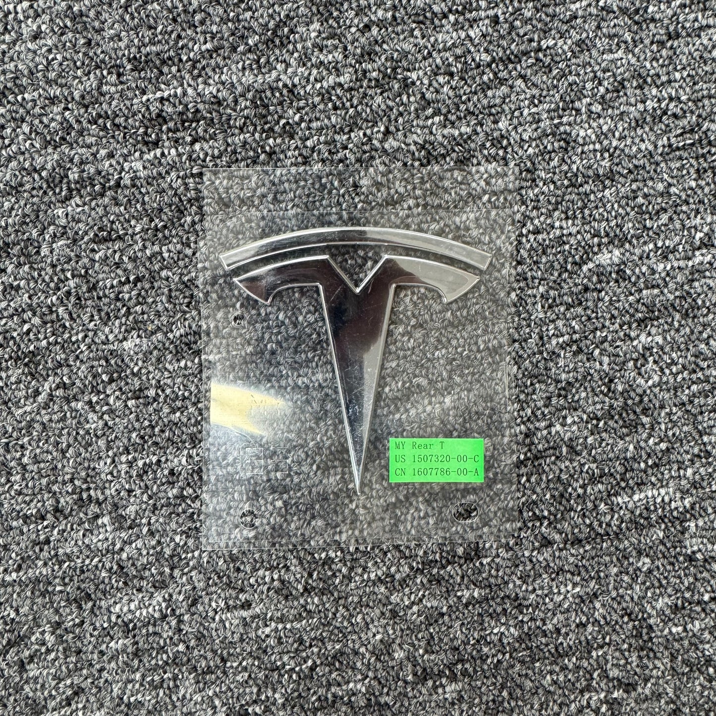 OEM For Tesla 2020-2025 Model Y Rear T Nameplate Logo Badge Emblem