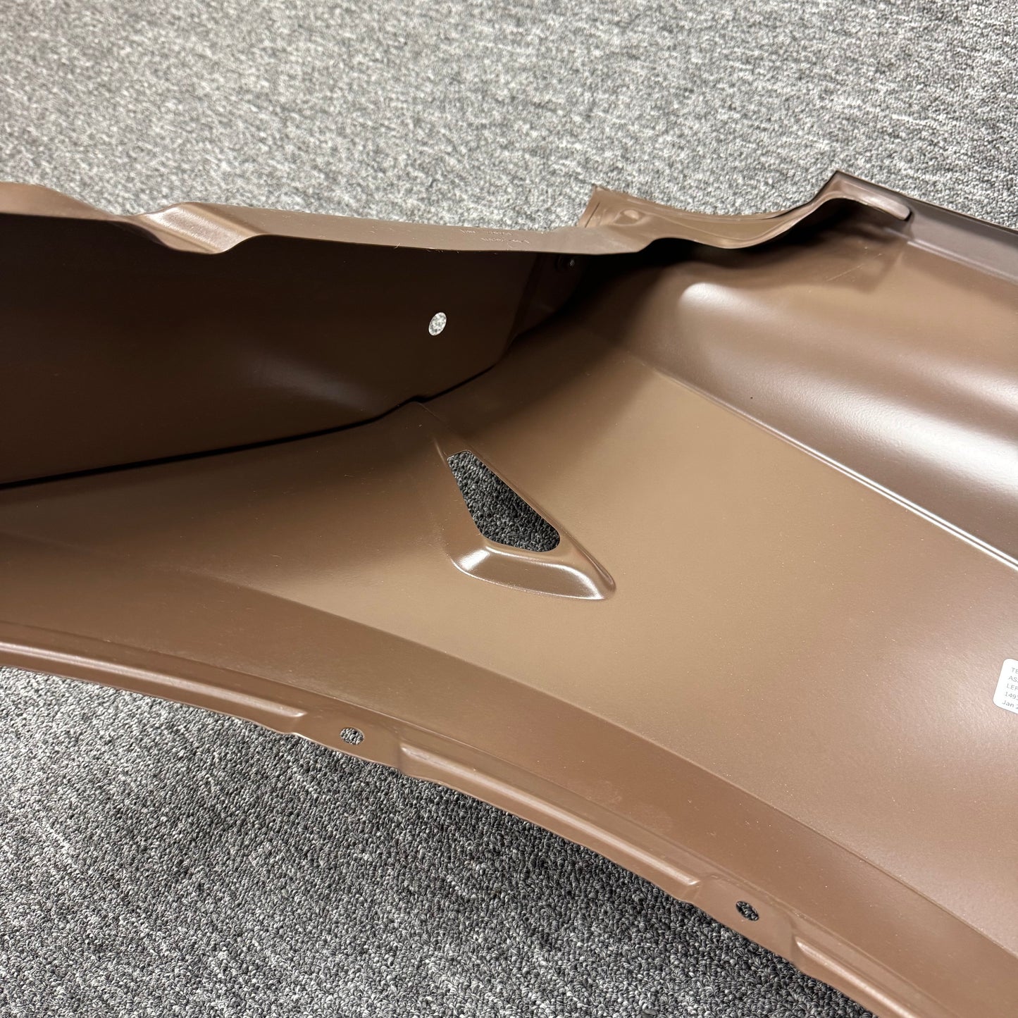 【OEM OPT】2020-2024 Tesla Model Y Left side Fender Panel 1493451-E0-B