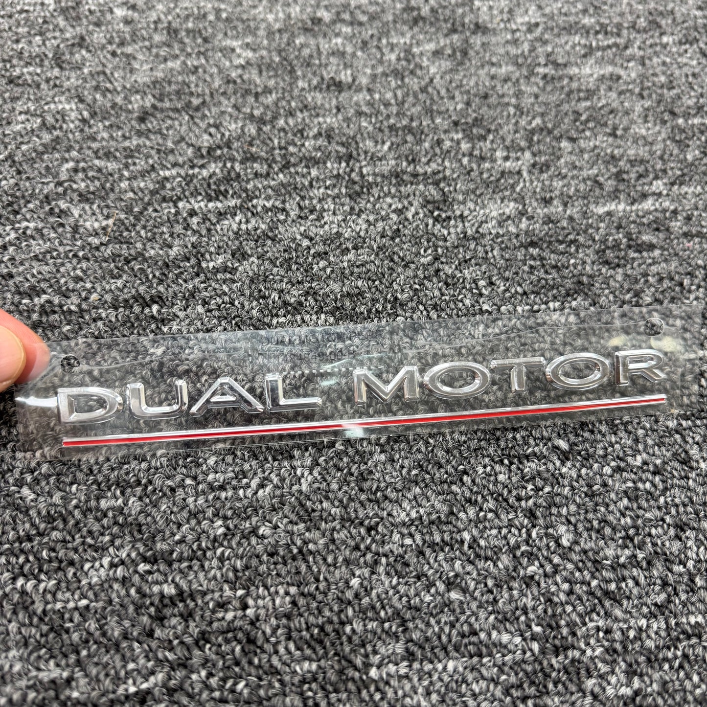OEM For Tesla 2015-2024 Model S/3/X/Y  Dual Motor Performance Badge 1484849-00-B