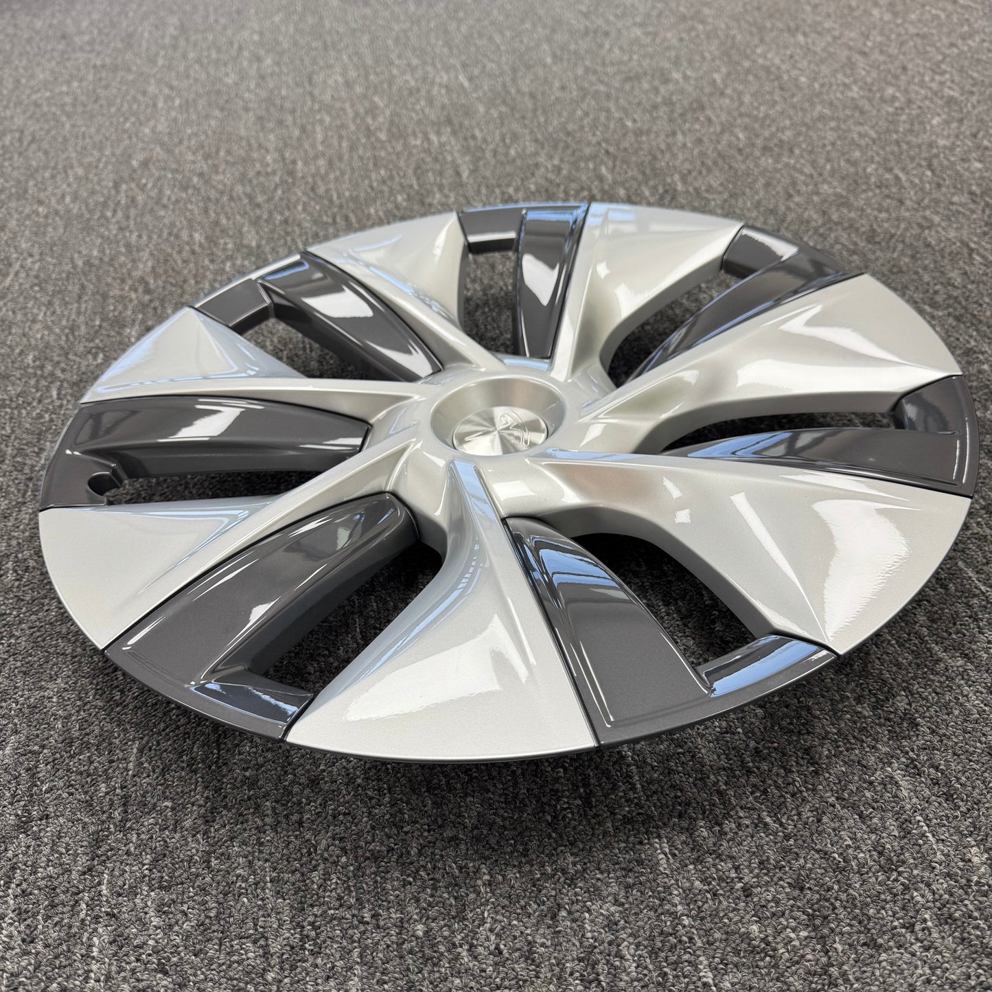 OEM For Tesla 2017-2021 Model 3/ 2020-2024 Model Y Gemini Wheel Cover Hubcap 19"