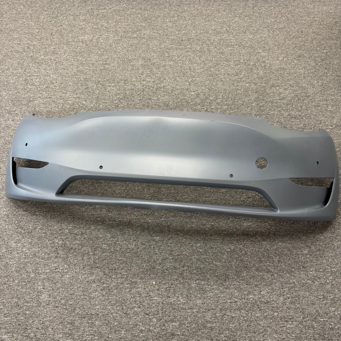 OEM For 2020-2025 Tesla Model Y Front Bumper Cover With Sensor Hole 1493745-00-A