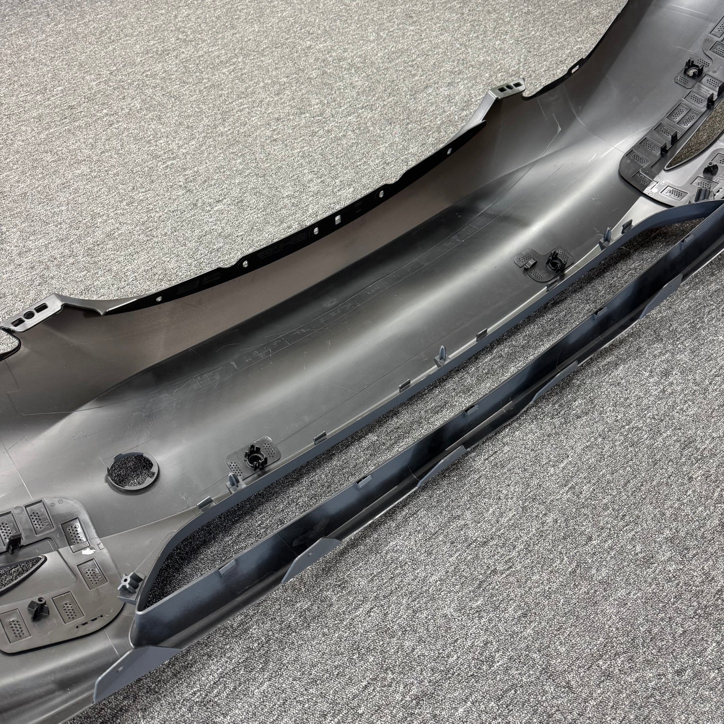 OEM For 2020-2025 Tesla Model Y Front Bumper Cover With Sensor Hole 1493745-00-A