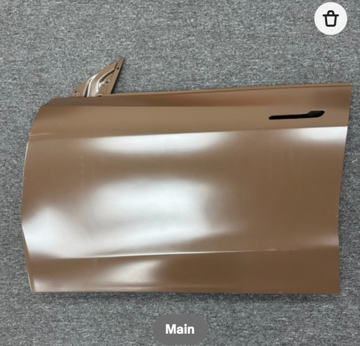 OEM For 2020-2024 Tesla Model Y Front Left Door Shell Panel 1505460-E0-A